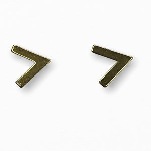 ARROW GOLD STUD EARRINGS SET